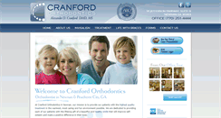 Desktop Screenshot of cranfordbraces.com